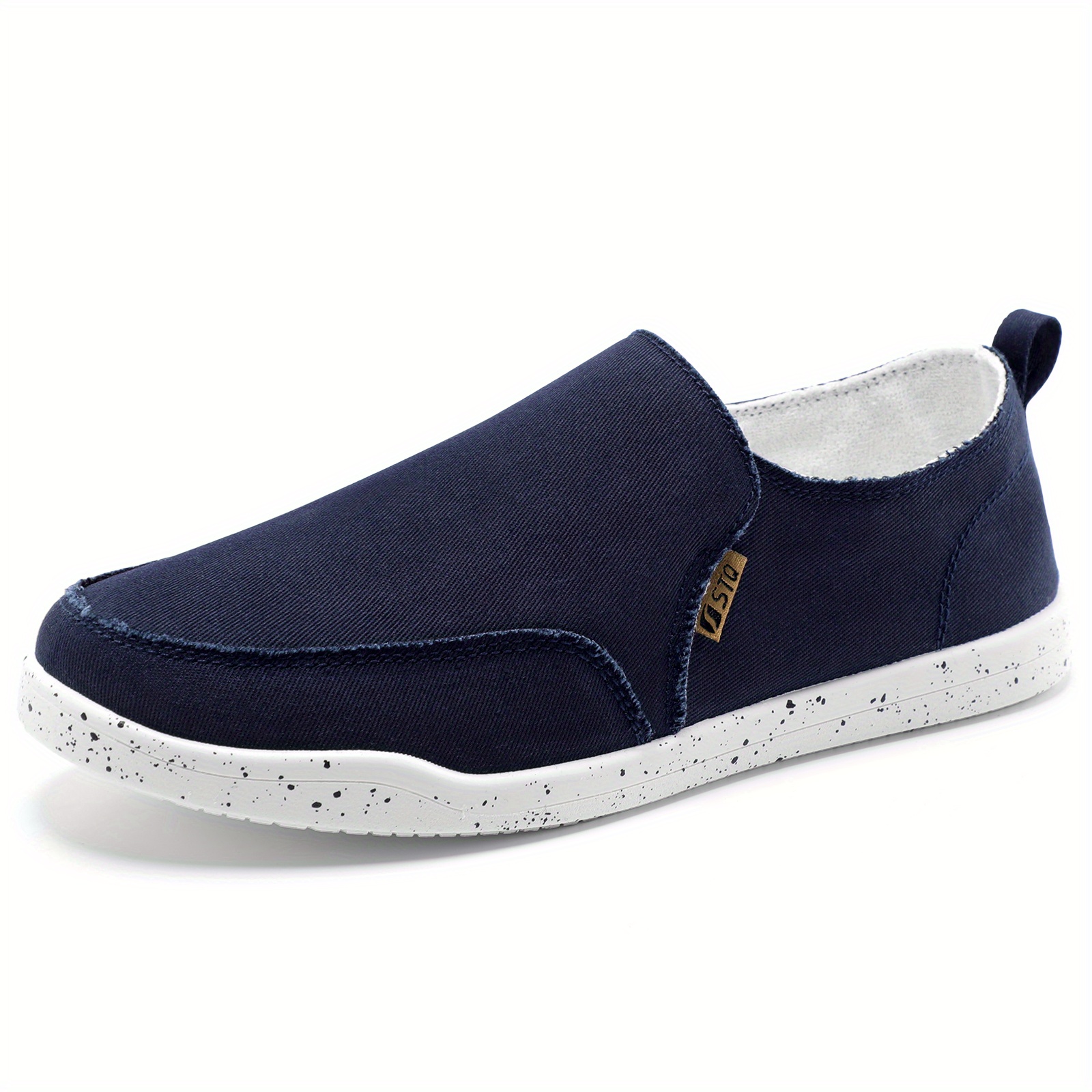 flat canvas slip on shoes