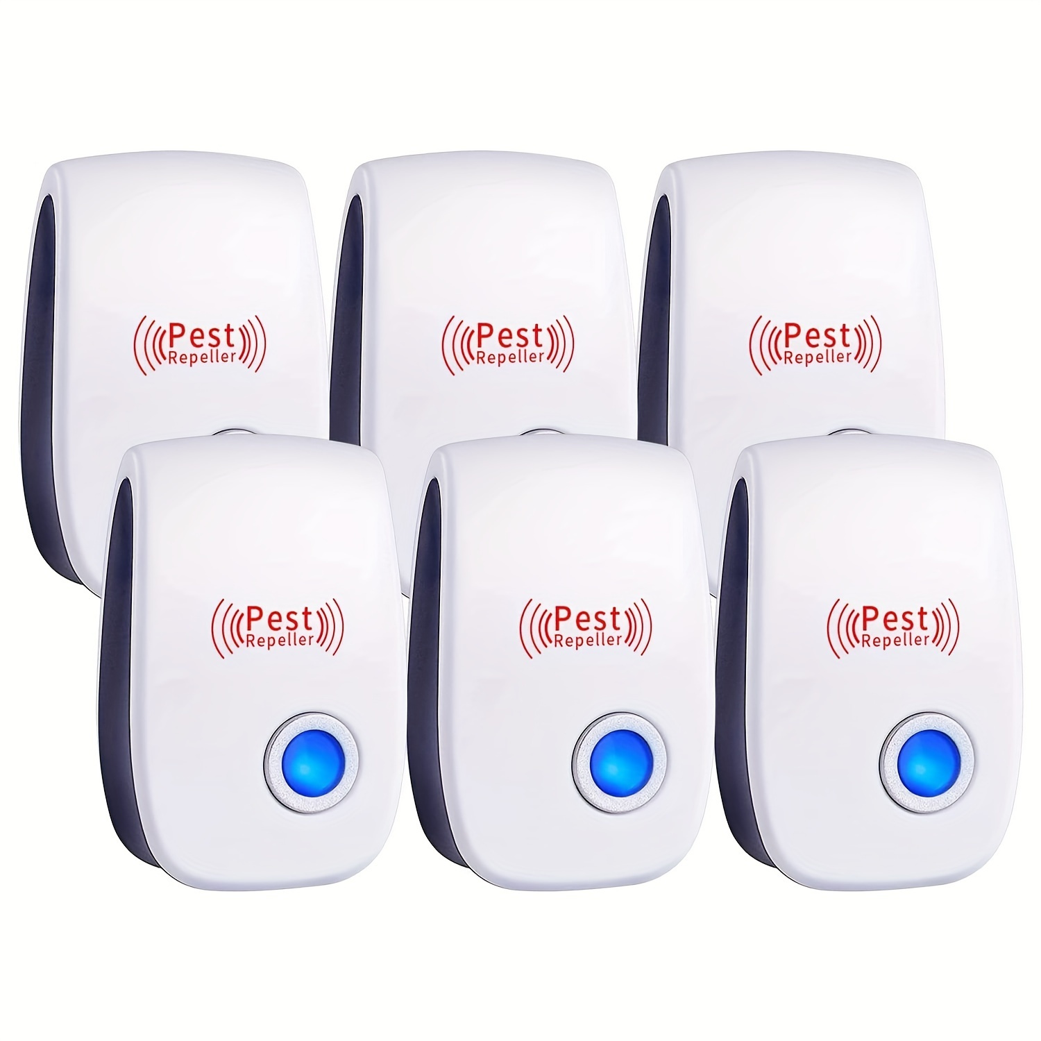 3 Pack Ultrasonic Pest Repeller, Plug In Pest Control Ultrasonic Repellent  Free Shipping