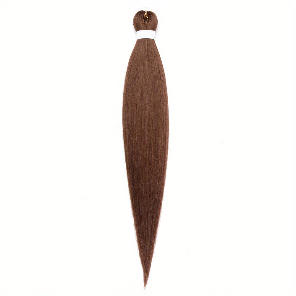Refined Hair Pre stretched EZ Braid Synthetic Ombre Brown Light