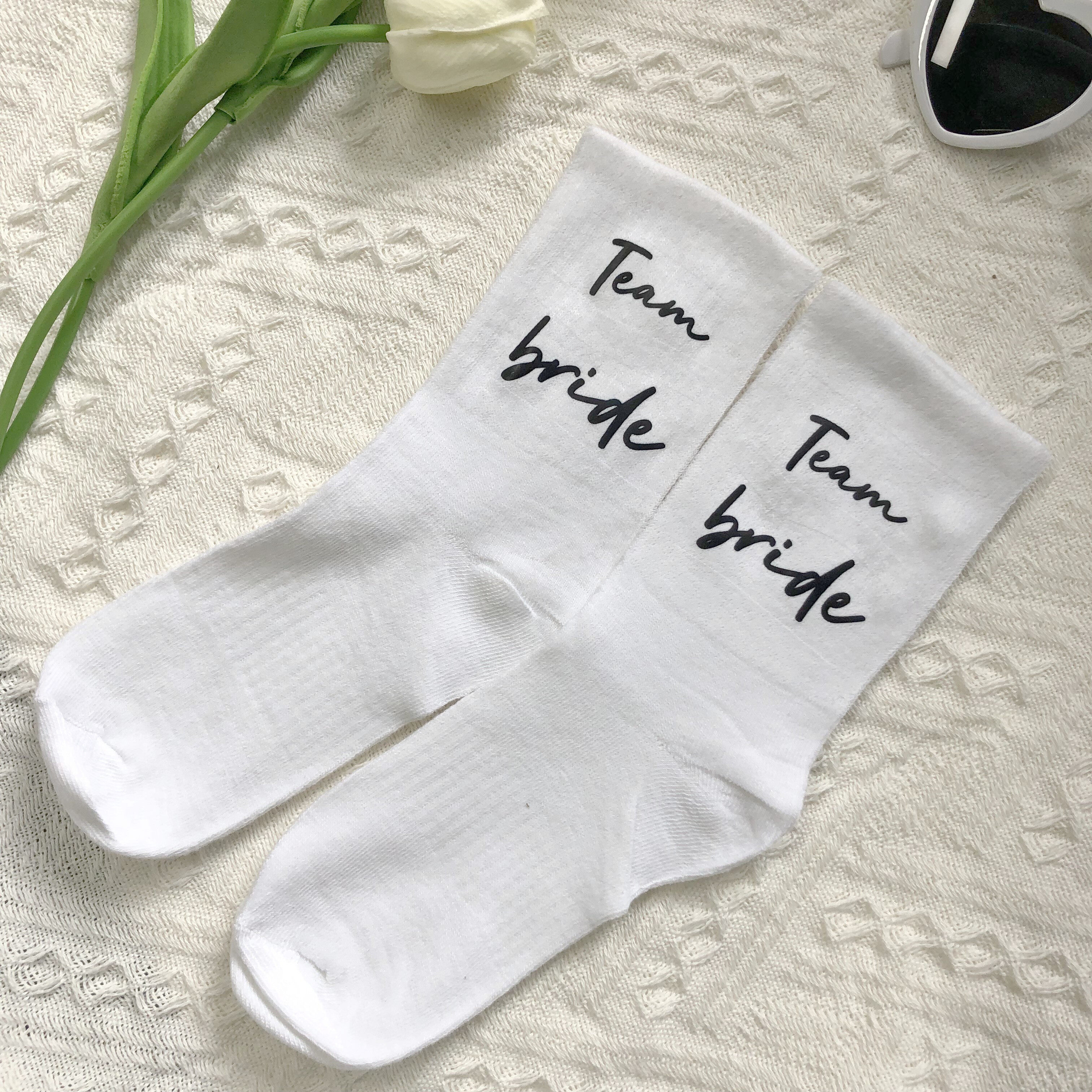 Creative Bridal Party Socks Perfect Wedding Decoration Photo - Temu