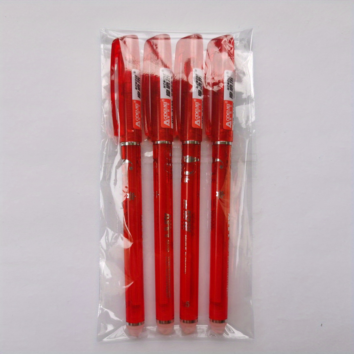 4pcs Colored Erasable Gel Pens