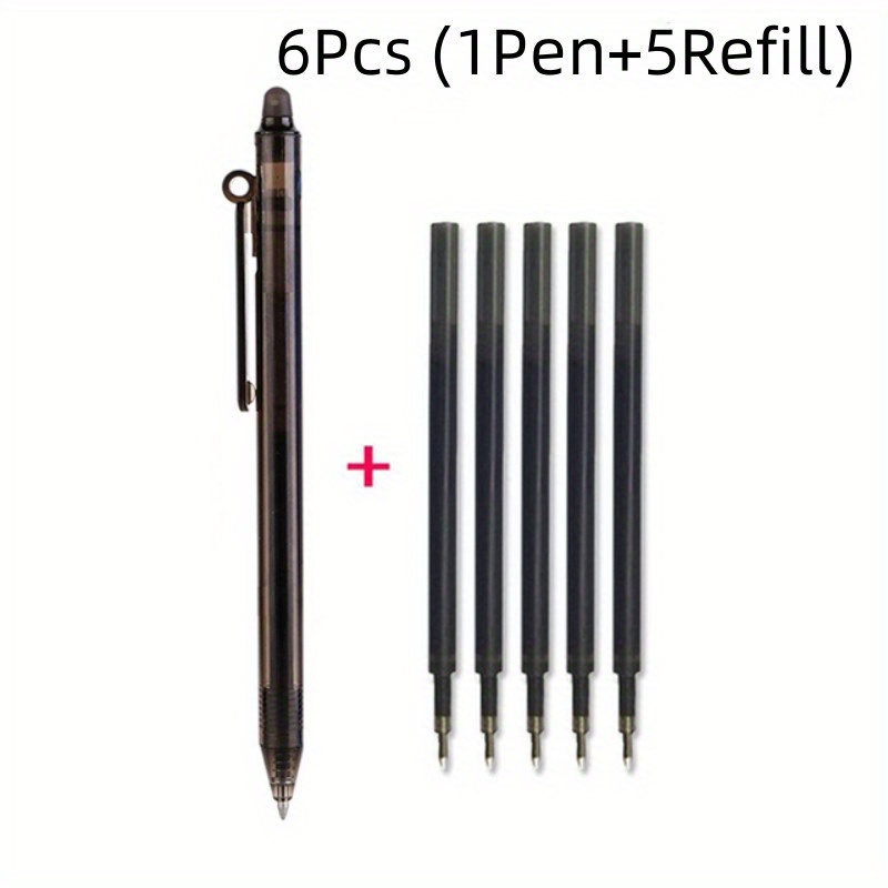 Set bolígrafos borrables Faunia tinta negra