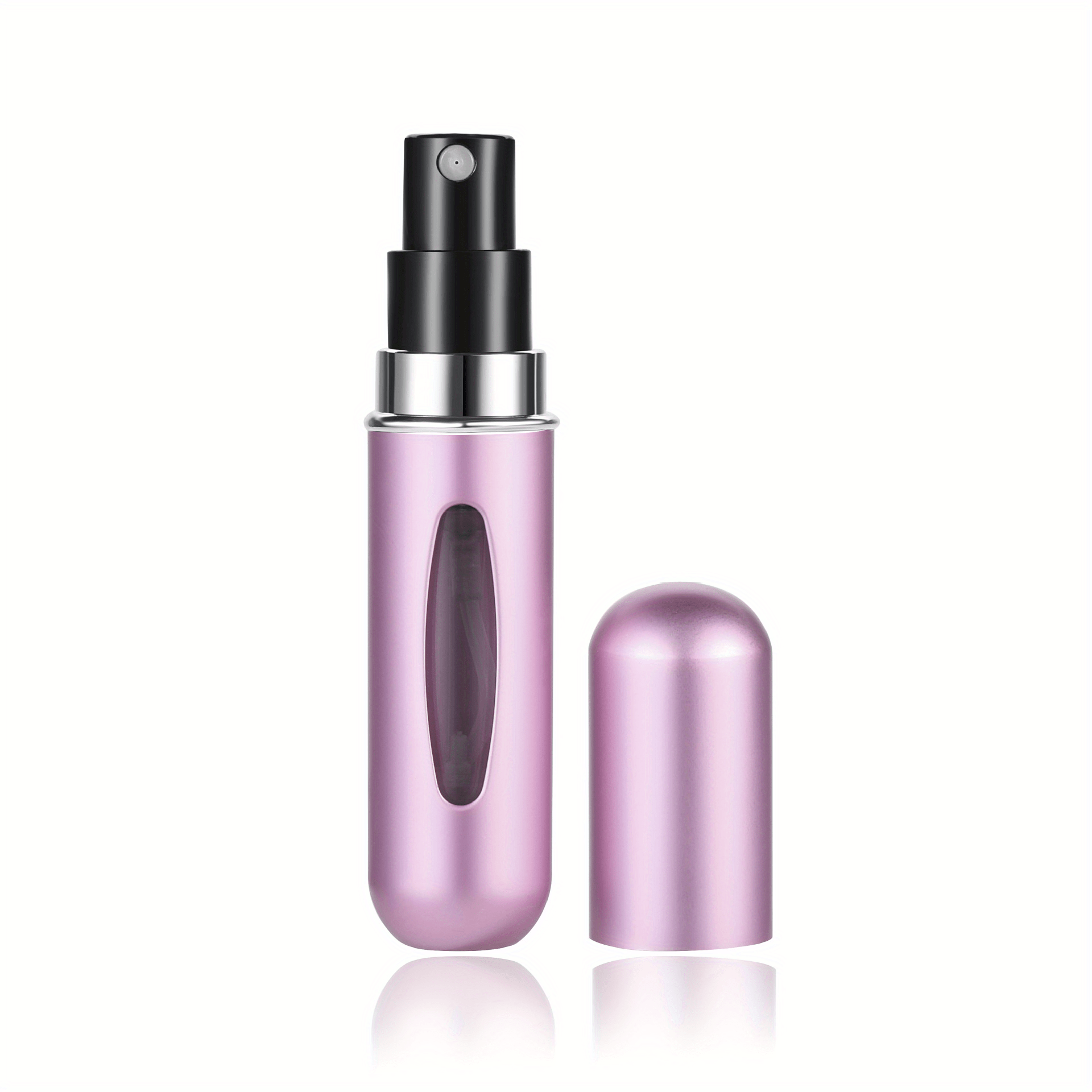 1 pezzo 5ML viaggio portatile Atomizzatore di profumo Bottiglia spray ,  riempibile Bottom ricarica Bottiglia di profumo , vuoto Bottiglia ,  disponibile in nero , dorato , rosa colore