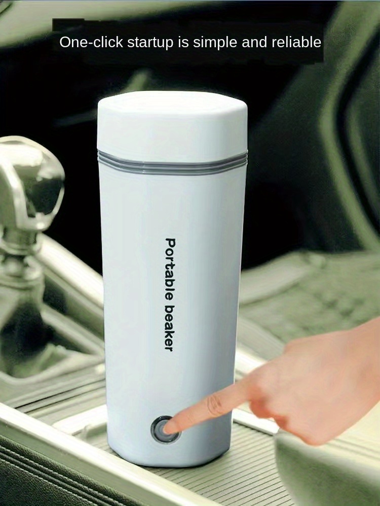 Bouilloire électrique de voiture portable voyage sur la route allume-cigare  DC12V eau chauffée thé café bouilloire arrêt automatique (bouilloire 1000
