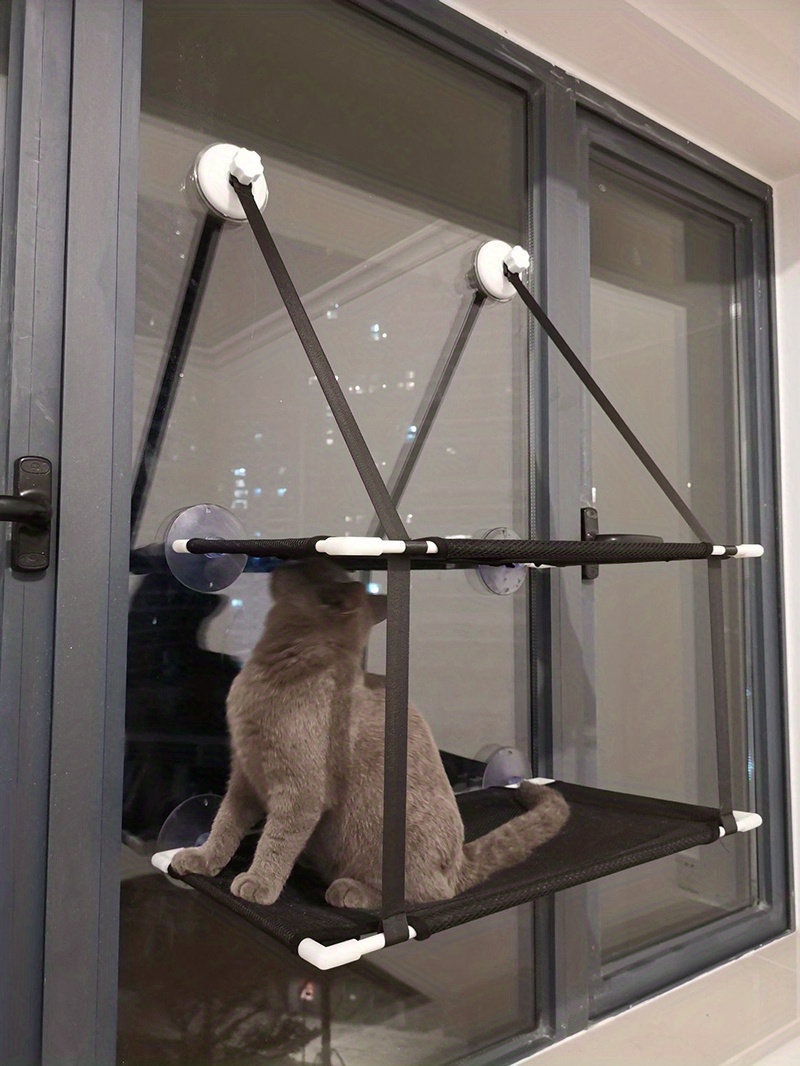 Two level Cat Window Hammock Ultimate Comfort Indoor Cat! Temu Australia