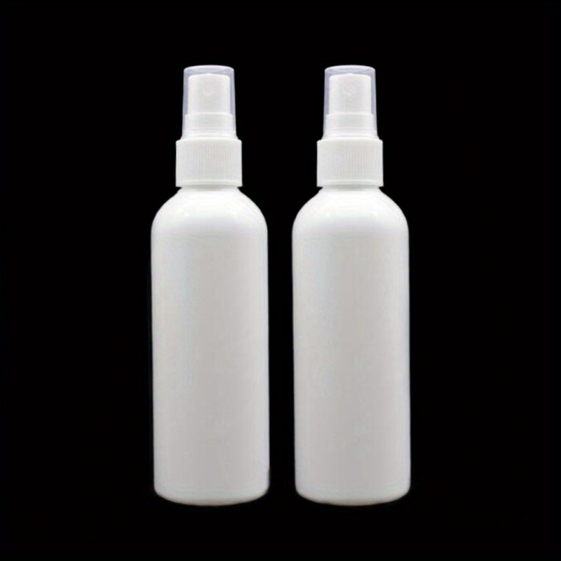 Spray Bottles 200ml White HDPE Empty Fine Mist Plastic Mini Travel