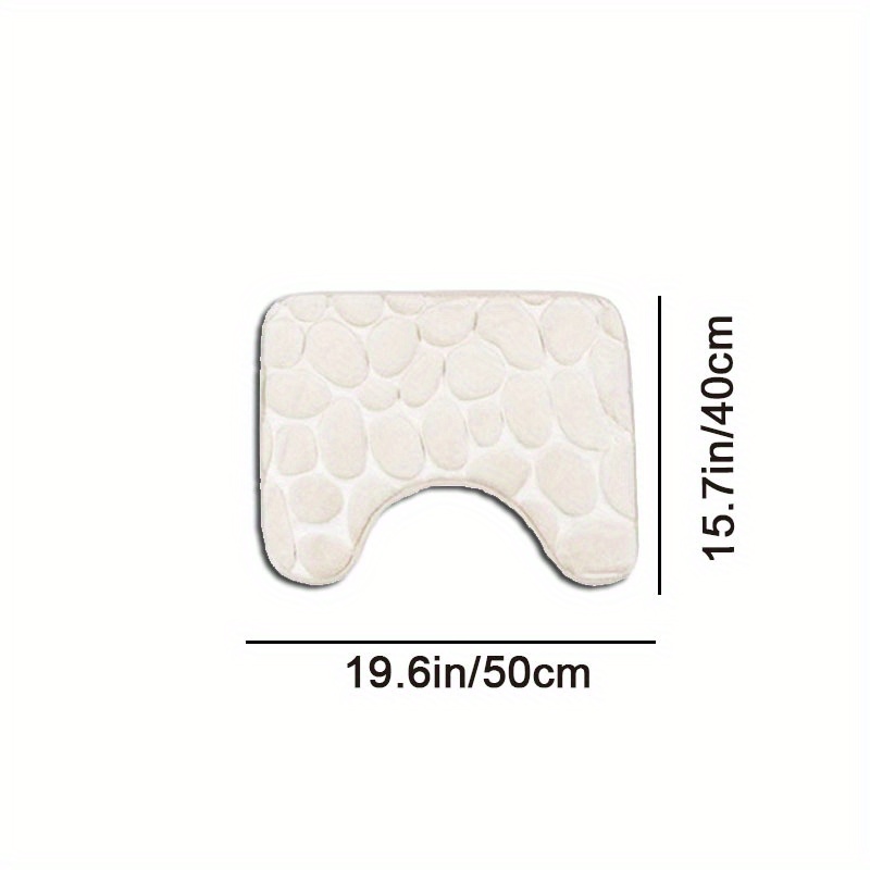 40*60 CM Tappetino Piede Tappetino In Pile Di Corallo Tappetino In Pietra  In Rilievo Uso Domestico Memory Foam Ricamato Bagno Addensato Tappetino  Assorbente Da 2,78 €