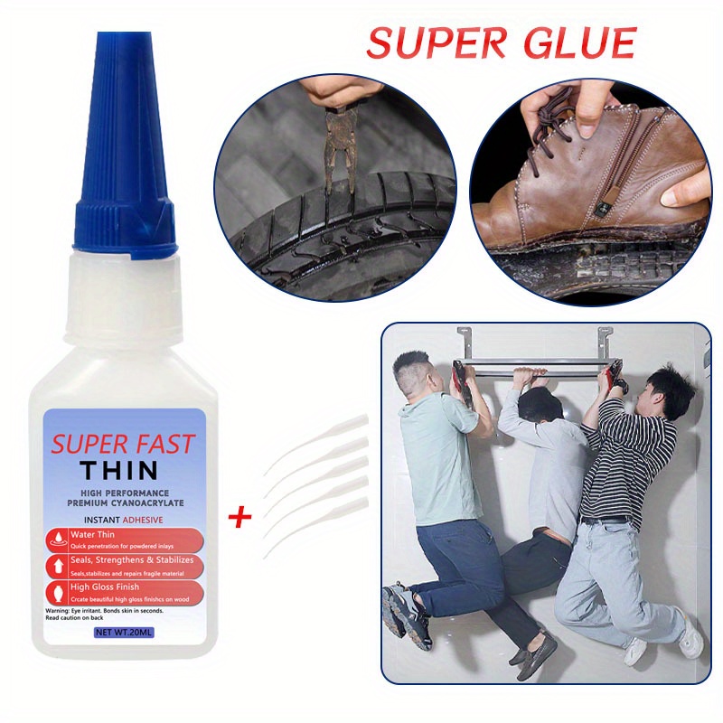 tsoneoo Liquid Solvent Glue for Silicone Tear Repair, 30ml