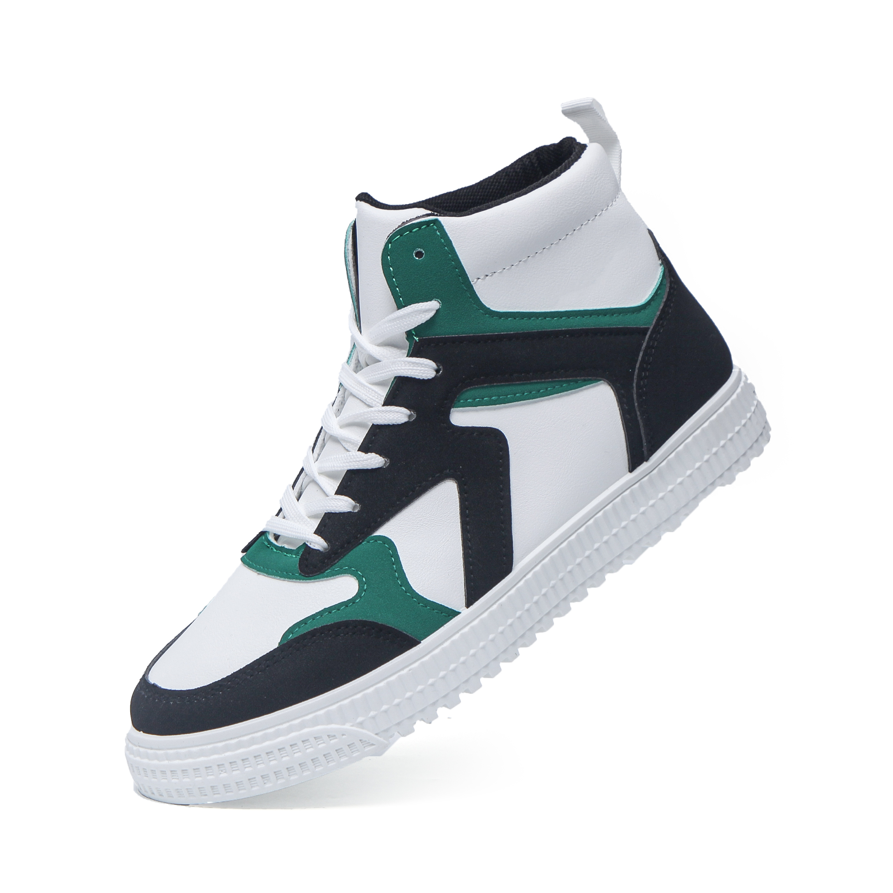 Men's Trendy Mid Top Basketball Shoes, Durable Non-Slip Athletic Shoes For Youth Teenager