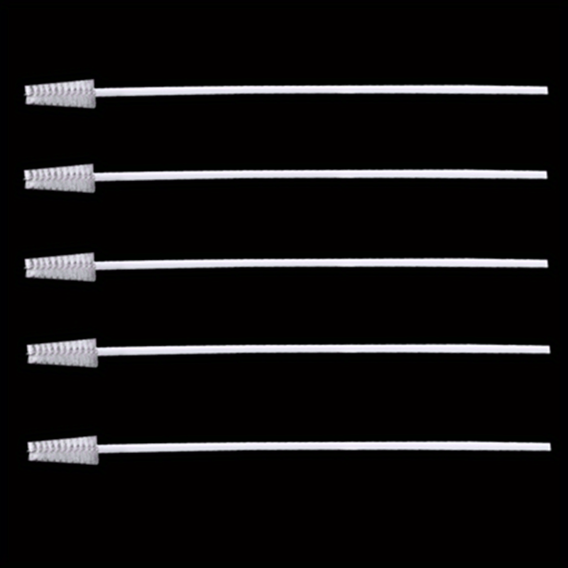  2 Drinking Straw Cleaning Brush LONG - Bristle Cleaner for  Stainless Steel Drink Straws Heavy Duty Brushes For Washing Glass Silicone  Metal Straws Tea Pot Spout Mini Micro Bottle : Health