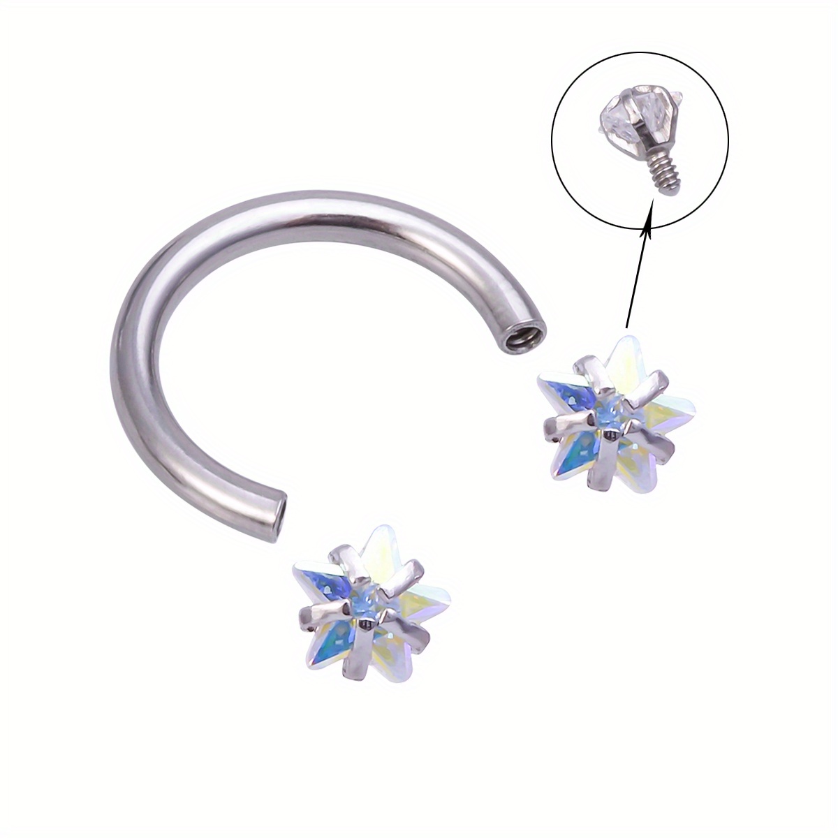 Horseshoe tragus store earrings