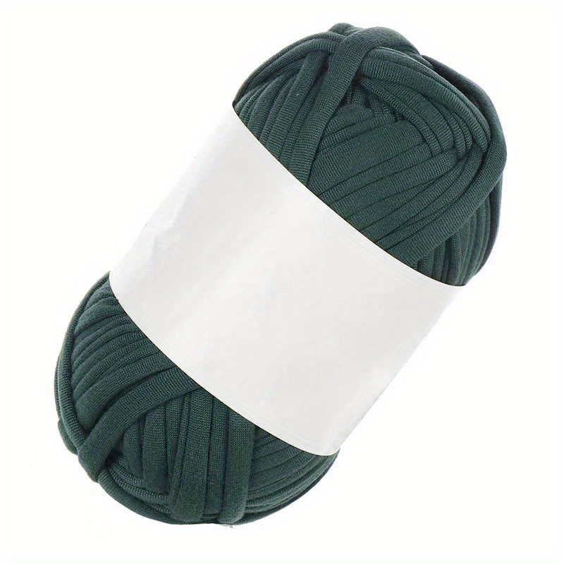 1 Solid Color Chunky Yarn Cloth Strap Yarn For Diy - Temu