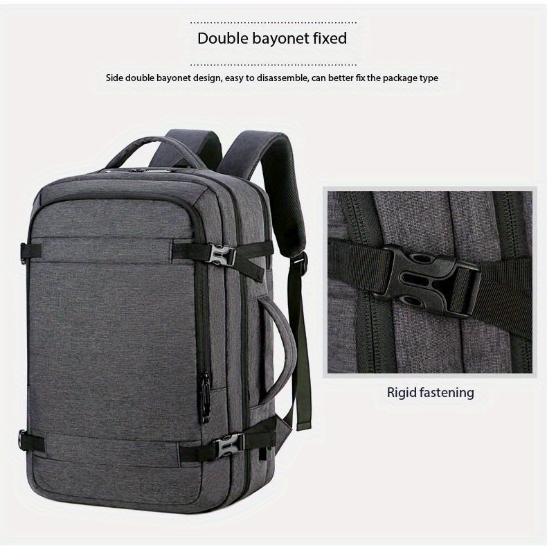 Best Backpack For Heavy Laptop Large Capacity Travel Laptop Backpack Great Backpack Heavy - Temu