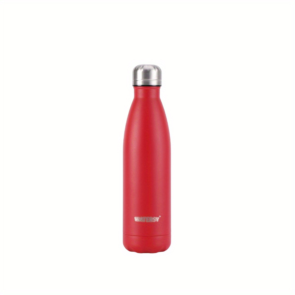 Botella de agua de acero inoxidable – Botella de agua aislada al vacío de  25.4 fl oz, termo de doble pared sin sudor, sin BPA, reutilizable, para uso