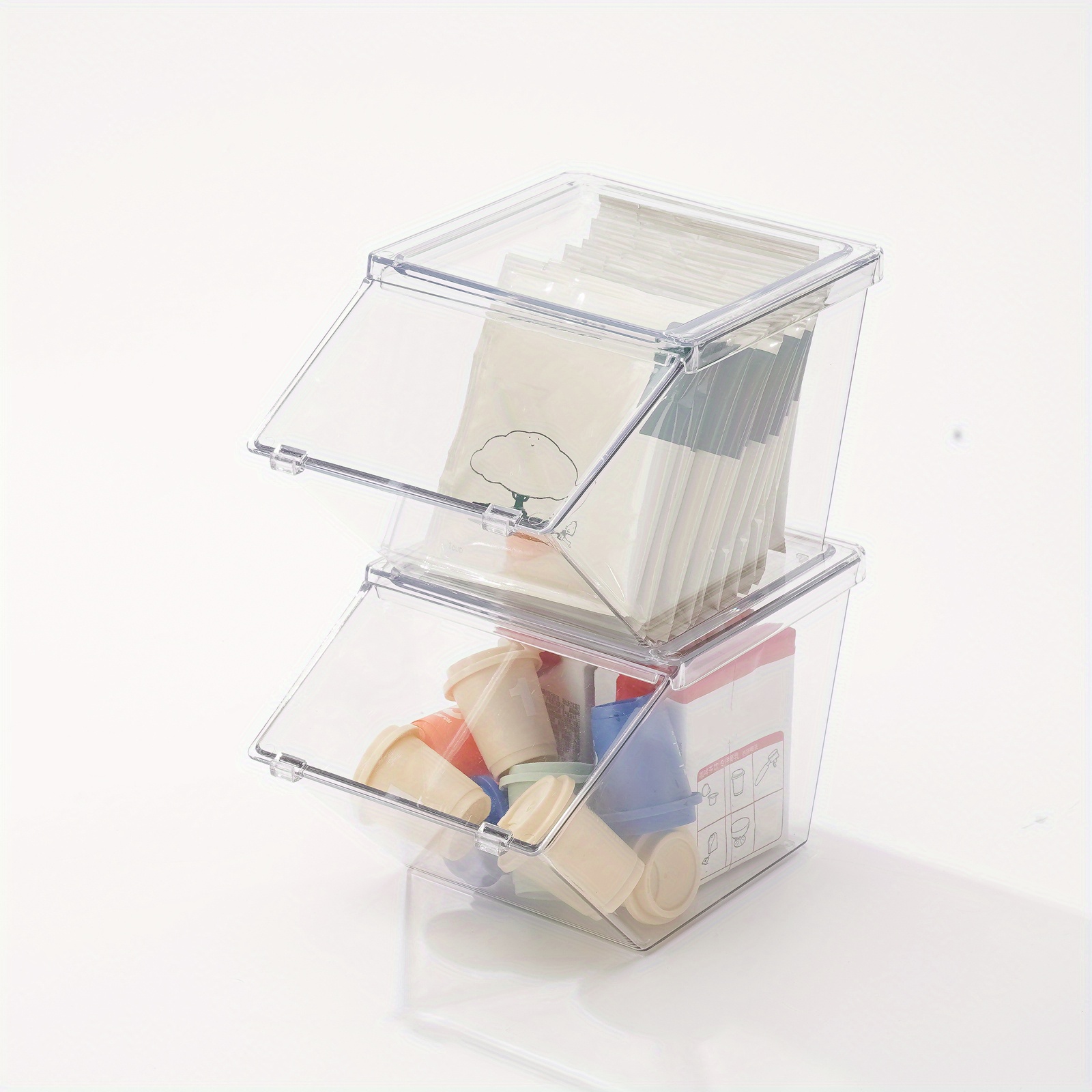 Portable Storage Box Snacks Coffee Tea Bags Coffee mate - Temu
