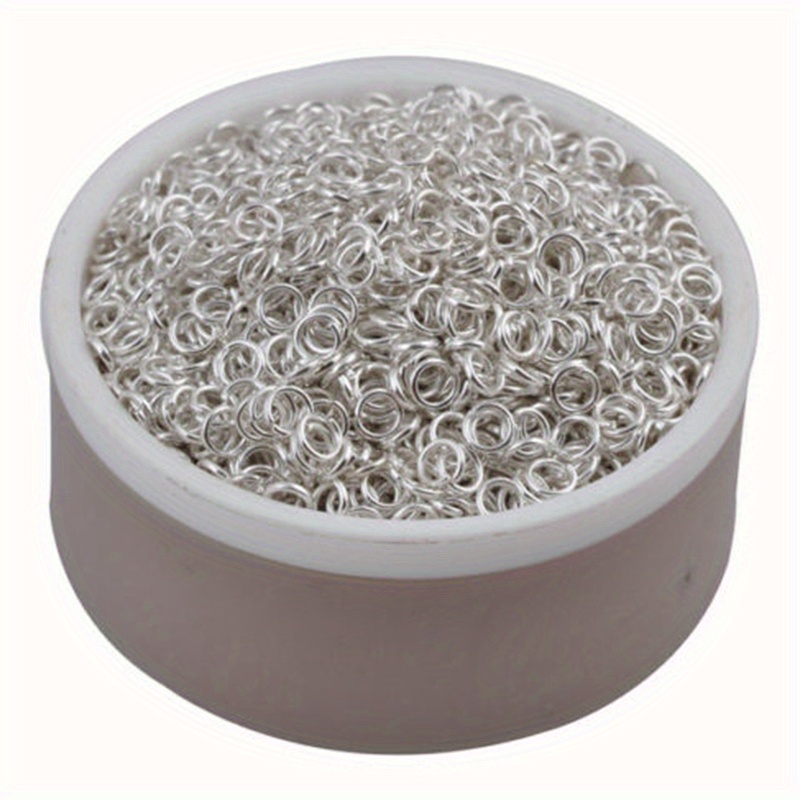 Open Jump Rings For Jewellery Making, 690pcs/set Metal O-Ring Silver  Connectors Rings, Mixed Size Jump Rings Split Key Ring Jewelry Supplies Kit