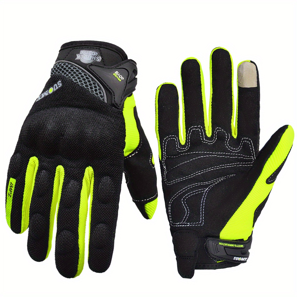 GUANTES MOTO MOTOCROSS SUOMY REFORZADOS CON TACTIL TOUCH – Importaciones  Pegaso