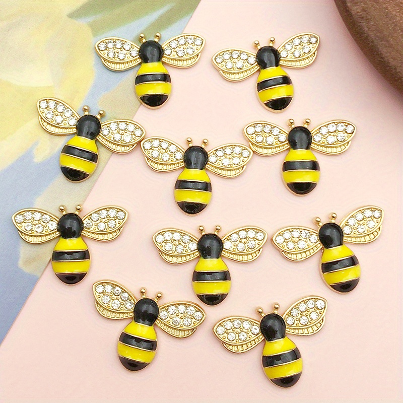 Bee Charm Embellishments