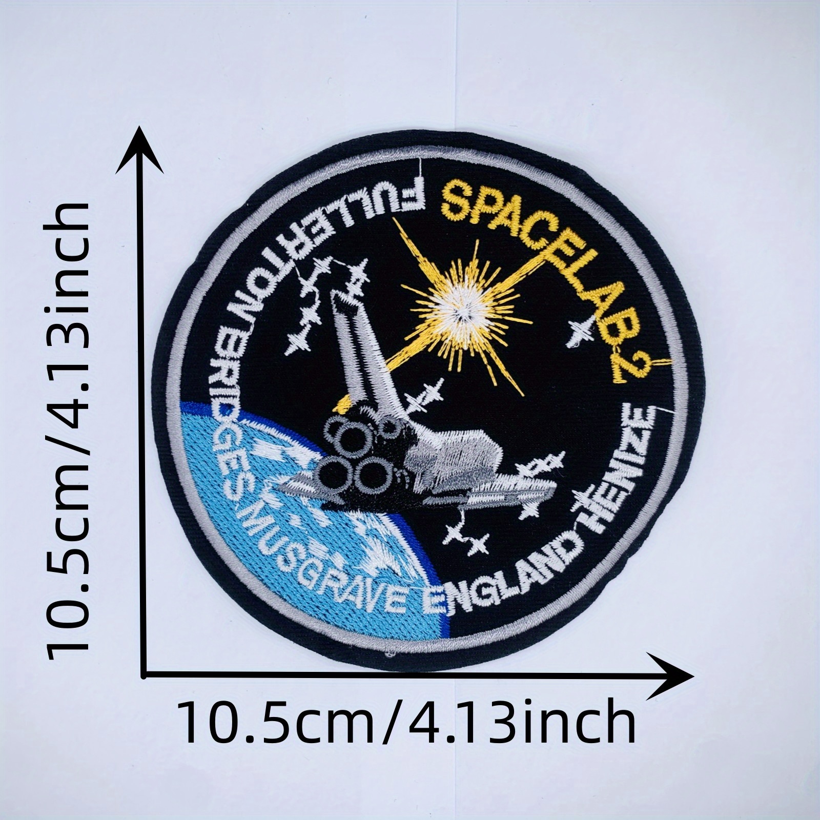 Nasa Embroidered Patch Iron Sew Applique Clothing Jackets - Temu Australia