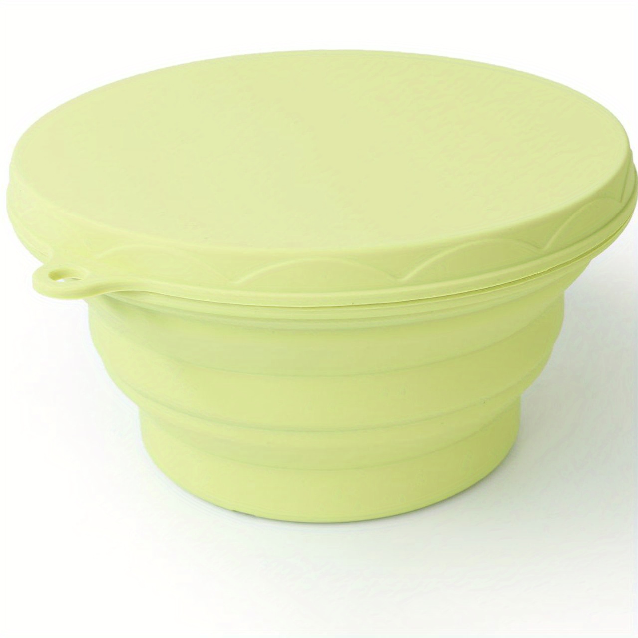 Portable Silicone Folding Bowl Telescopic Collapsible Salad - Temu