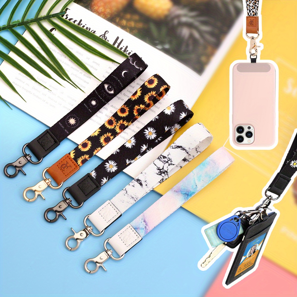 Stylish Wristlet Lanyard Keychain: Perfect For Car Keys, Cell Phones &  More! - Temu