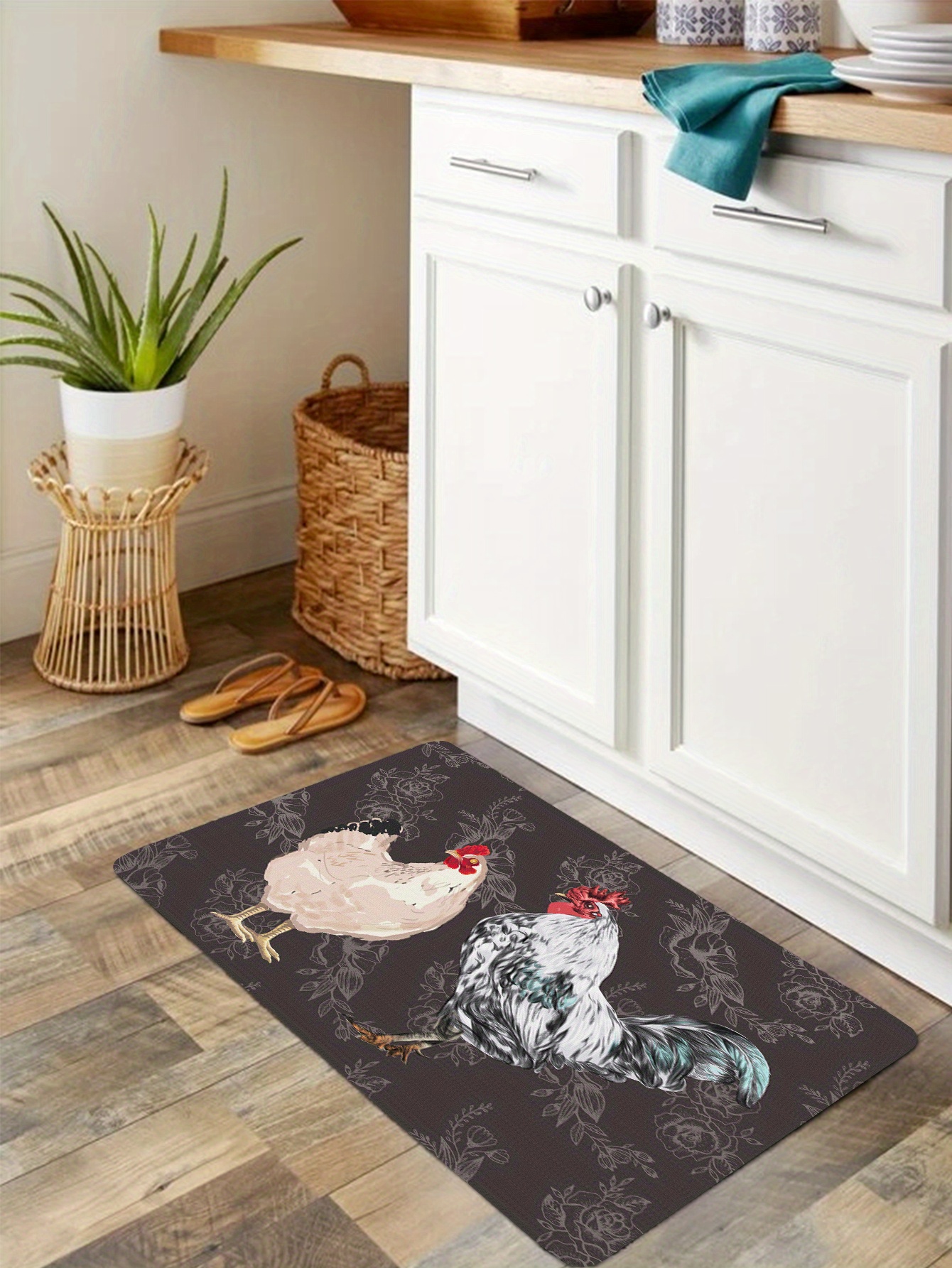 Kitchen Rug Runner, KIMODE Anti Fatigue Cushioned Kitchen Rugs and Mat –  Modern Rugs and Decor