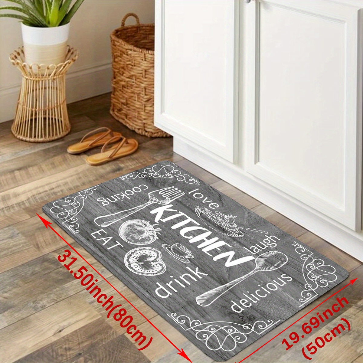 Super Absorbent kitchen floor mats
