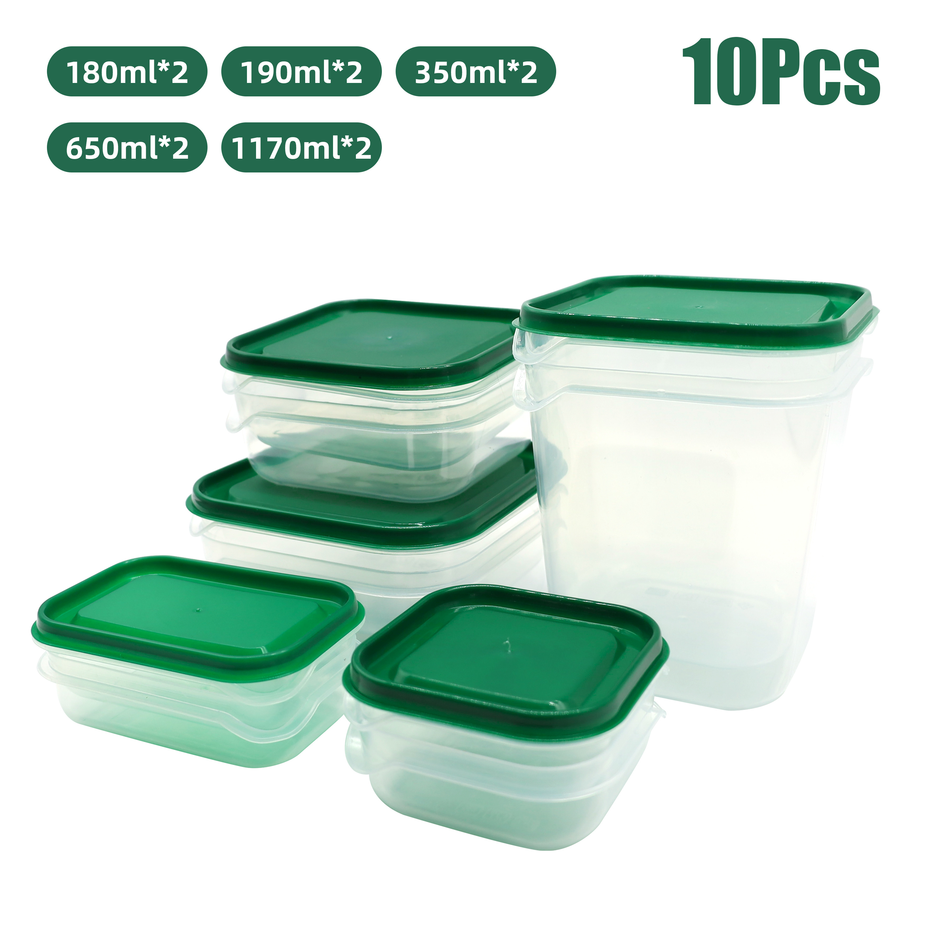 Food Storage Containers With Lids Airtight, Mini Square Fresh Keeping Box,  Freezer Microwave Food Storage Box, Dishwasher Safe, Kitchen Accessaries -  Temu Italy