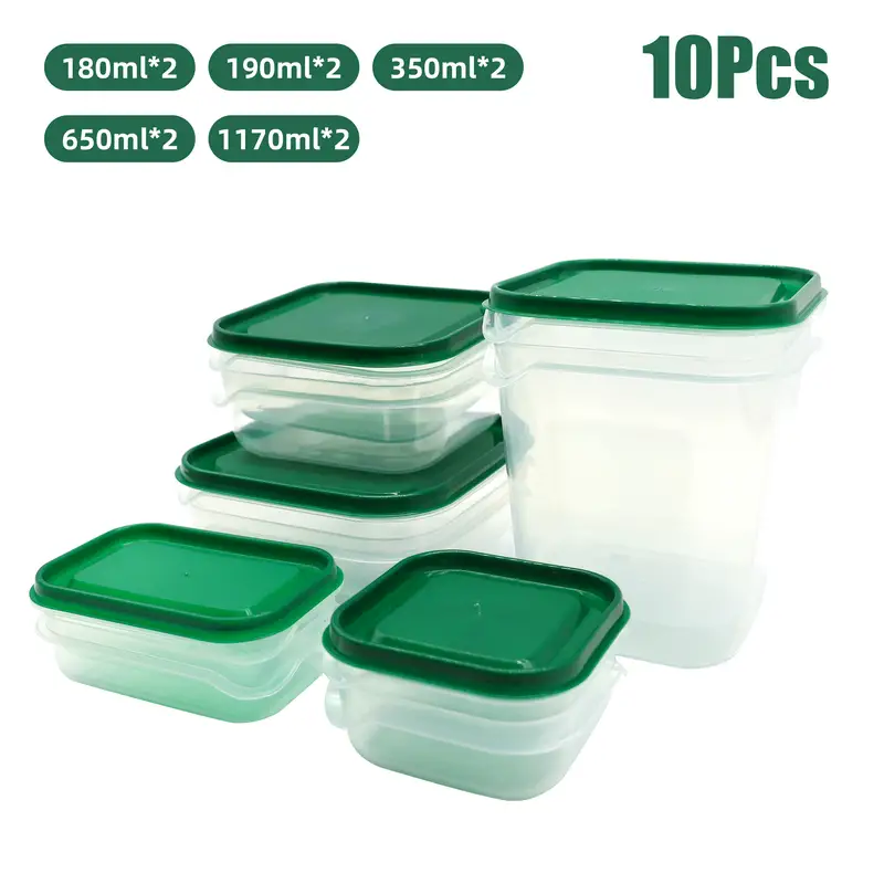 Food Storage Container With Lid Food Grade Non toxic - Temu