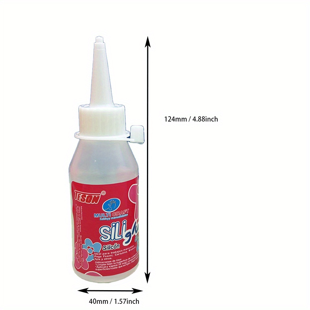 Liquid Glue Alcohol Adhesive 30ml for Fabric Stationery DIY Art Craft  Scrapbooking(5pcs) 