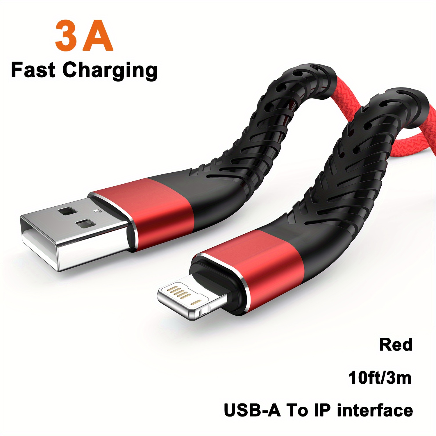 etguuds Cable USB C corto de 1 pie, paquete de 5 cables USB a USB C de  carga rápida USB tipo C cable trenzado para Samsung Galaxy S23 S22 S21 S20  S10