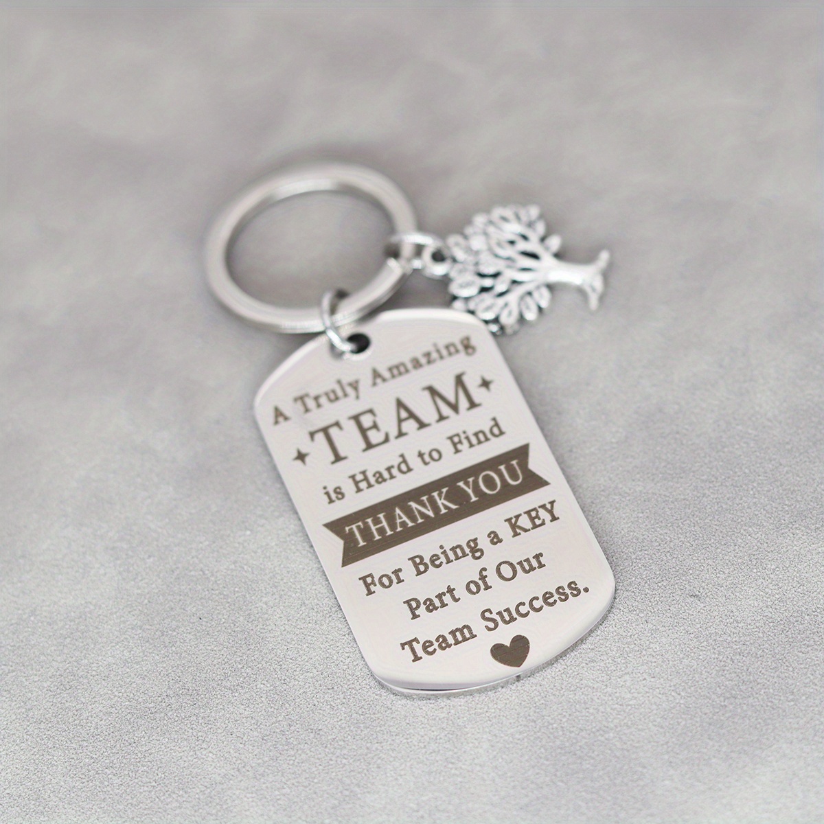 Bulk Gifts For Teams, A Remarkable Team Is Rare, Thank You, Essential For Team , Colleague Departing, Keychain For Employee Recognition