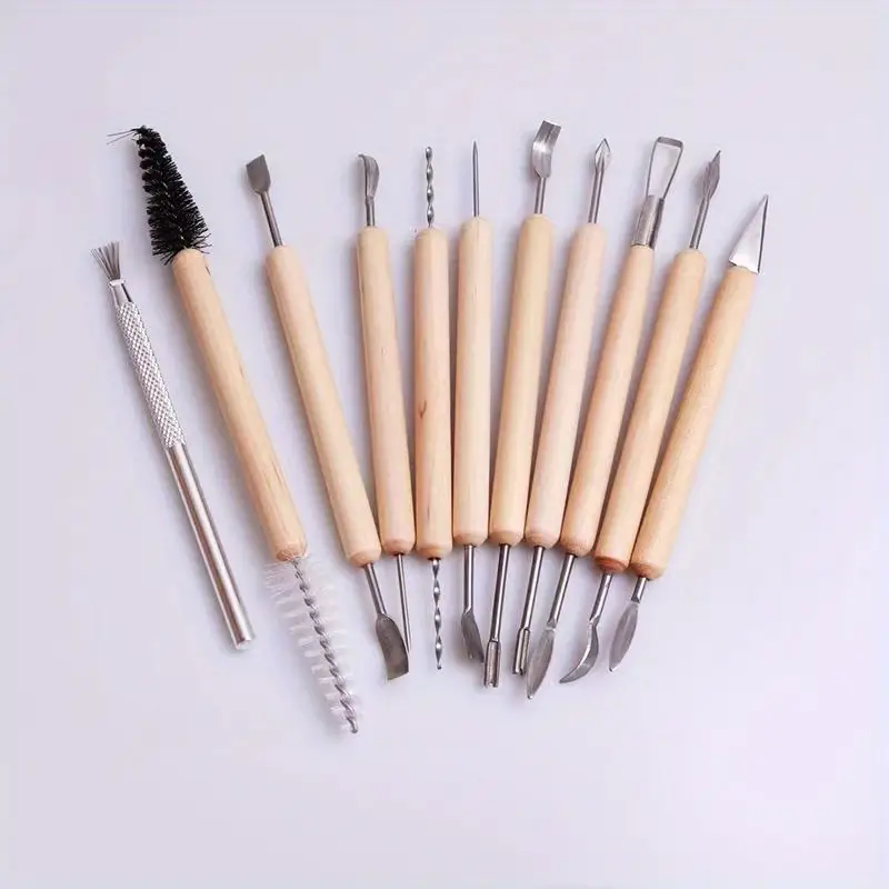 Clay Sculpture Tool Set, Pottery Trimming Tools, 4Pcs Pottery Sculpture Tools  Trimming Knife Hand Made Clay Art Craft Modelling Carving - Yahoo Shopping
