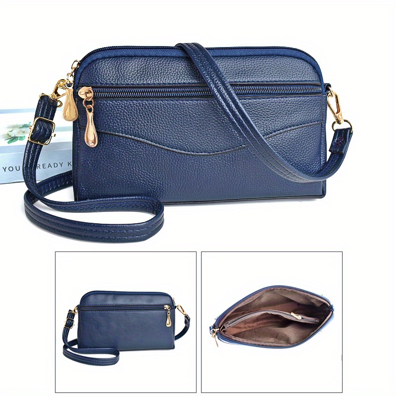 Detachable Crossbody Purse Strap - Solid Navy