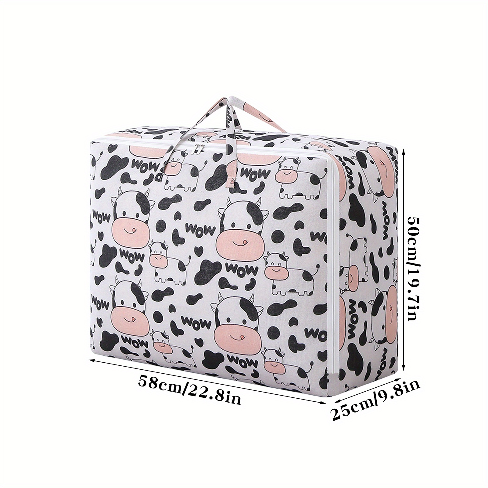 Cartoon Pattern Storage Bag Large Capacity Clothes Storage - Temu