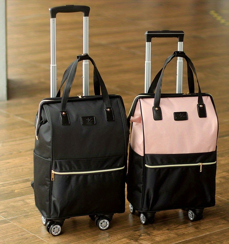 Large Capacity Wheeled Trolley Bag Suitcase Luggage