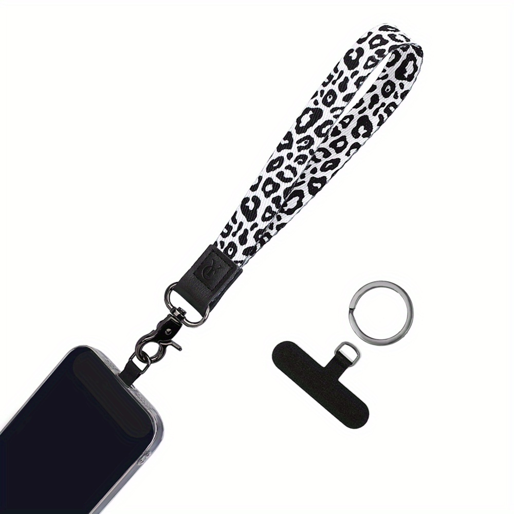 COOKOOKY Lanyard with id Holder Cute lanyards for Women Men Neck Lanyard  for Keys id Badge Holder (Black marble)