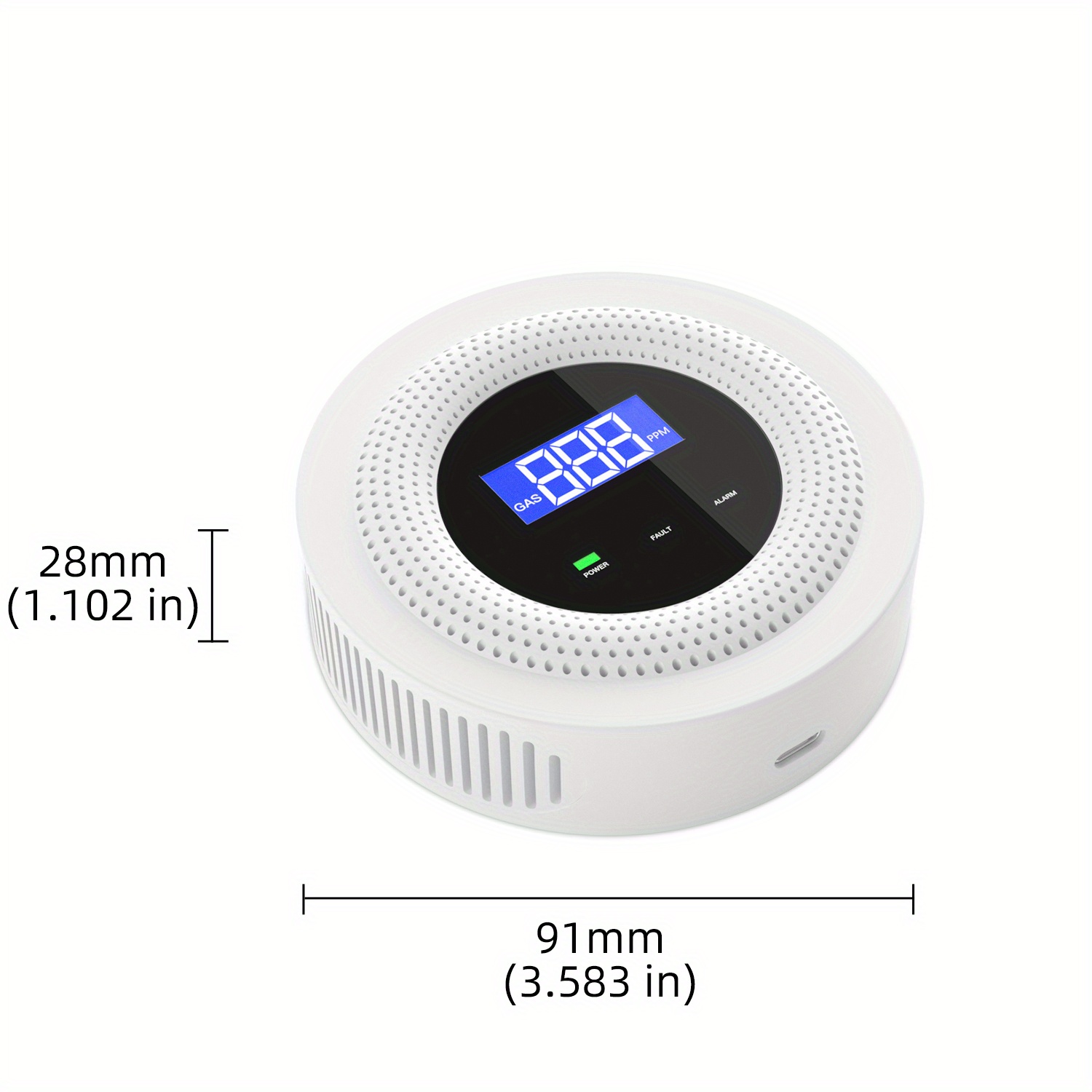 Smart Wifi Gas Alarm: Natural Gas, Biogas, Liquefied Petroleum Gas ...