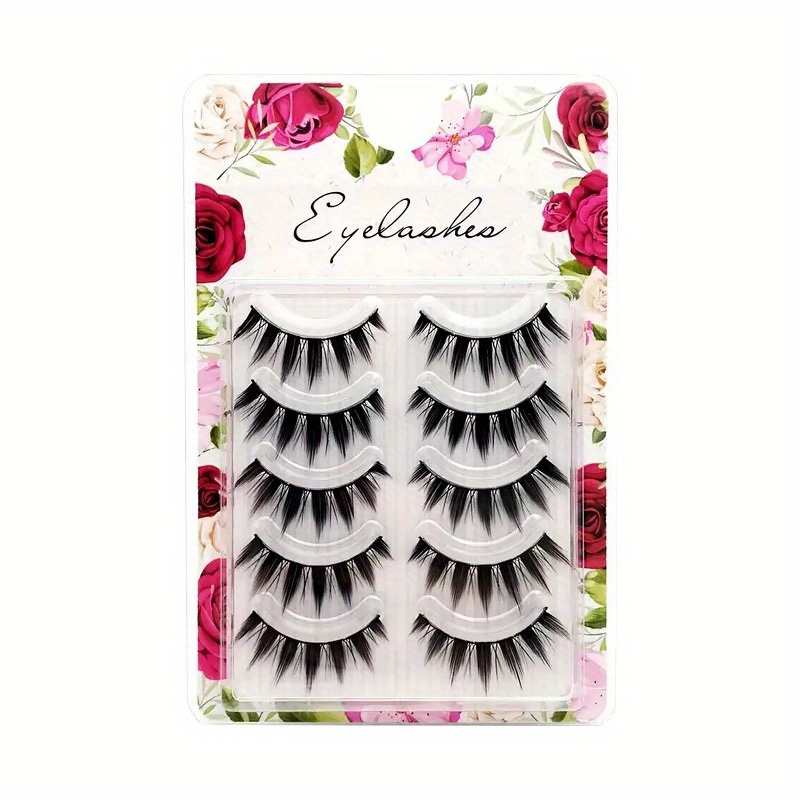 Image of 5 Pairs Of False Eyelashes