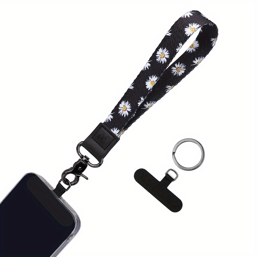 COOKOOKY Wrist Lanyards Key Chain Holder Premium Quality Wristlet Lanyard  Keychain for Women in 2023