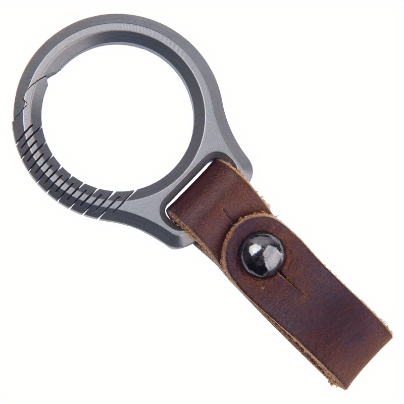 Leather Valet Keychain Leather Key Chain With Belt Loop Clip For Keys - Temu