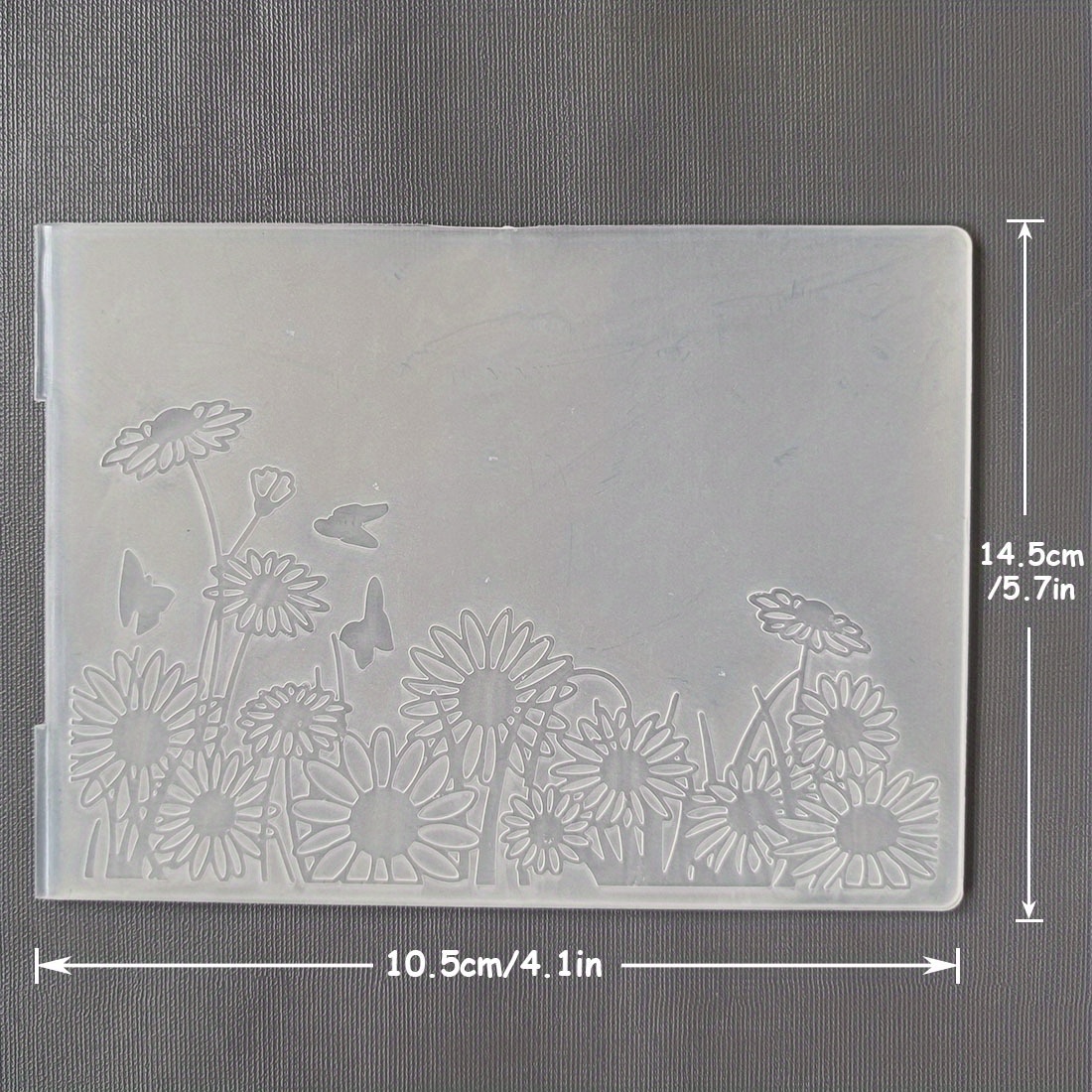 Sunflower Embossing Folders For Card Making Photo Album Diy - Temu