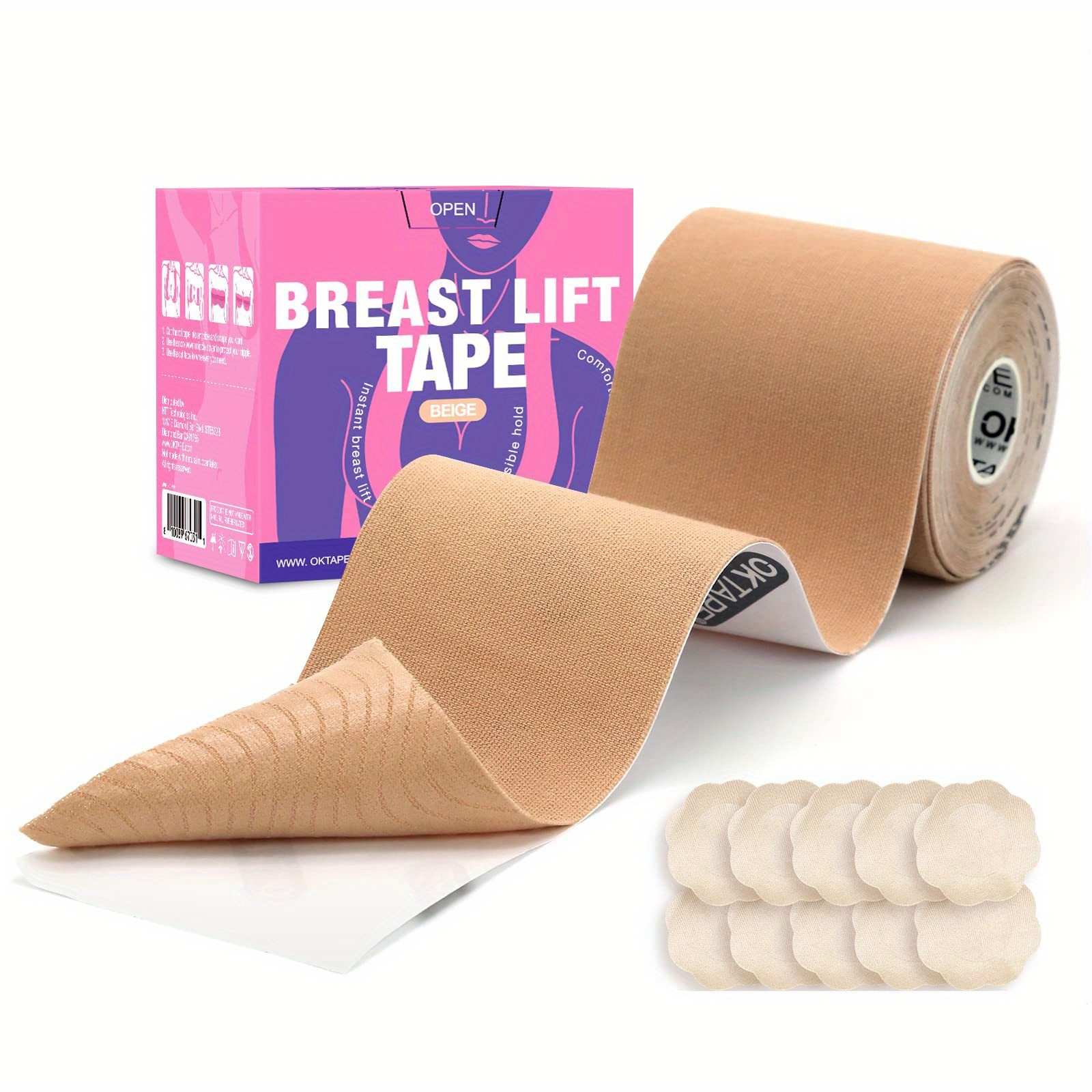  Breast Lift Tape for Large Breasts(2 Packs