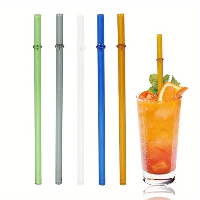 Plastic Straws Long Rainbow Colored Reusable Plastic - Temu United Arab  Emirates