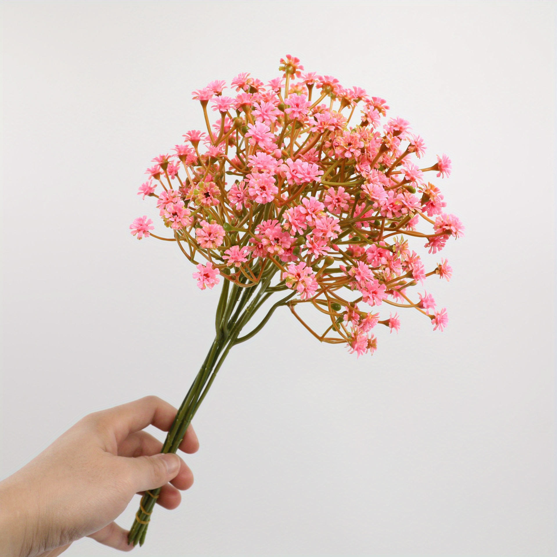 Artificial Gypsophila Baby Breath Fake Flowers Plastic Flowers For Wedding  Home Party Decorations