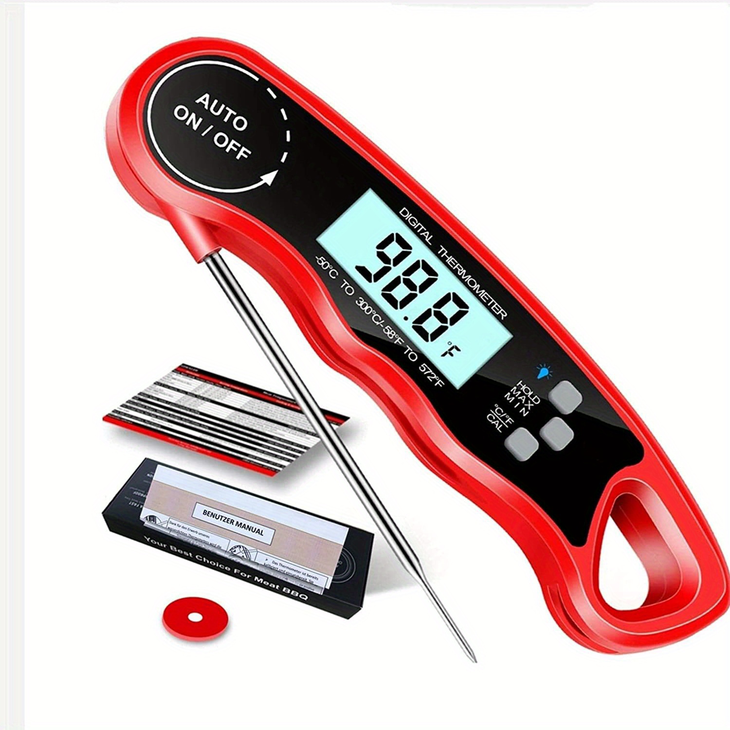 Meat Thermometer Digital Instant Read Thermometer Ultra Fast - Temu