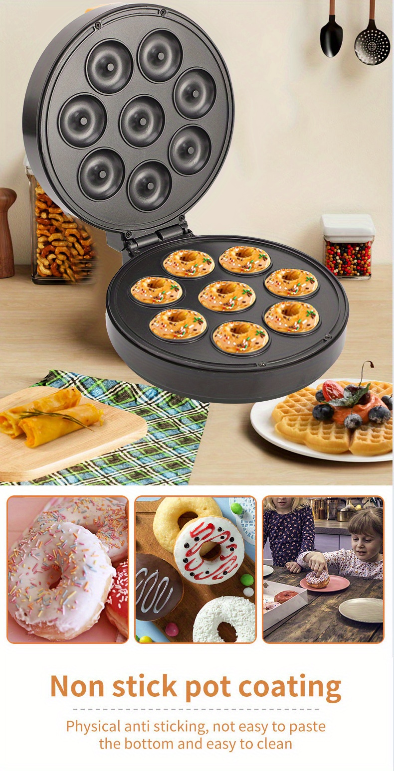 110-220V Electric Mini Donut Maker Cake Machine Double-sided