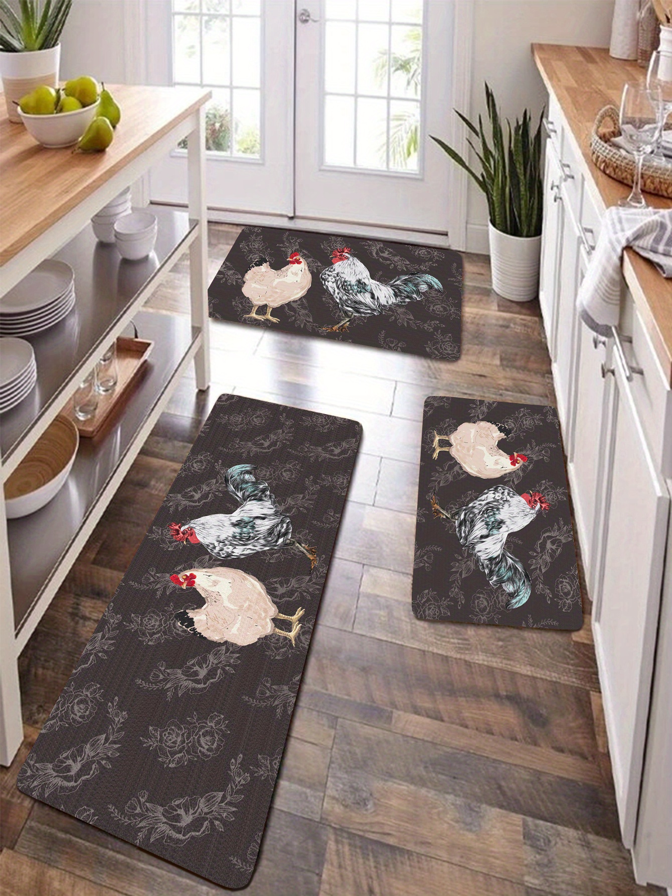 Marble Kitchen Mats For Floor Cushioned Kitchen Rug For Comfortable  Standing Waterproof, Easy Clean, Non-slip, Thick Kitchen Mat Set For Home  Office, Sink, Laundry - Temu