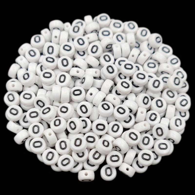 Alphabet Beads Acrylic Bead with Letters 50Pcs DIY Letter Beads for  Bracelet Accessories for Jewelry Mixed 7mm