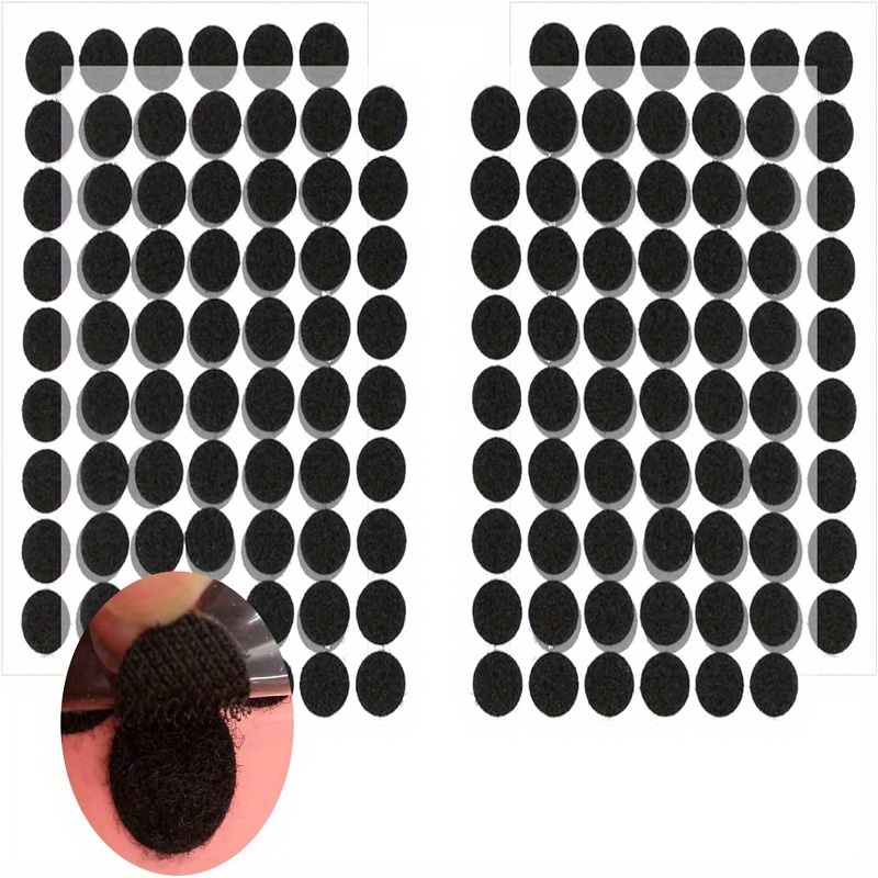 1200pcs Self-Adhesive Hook & Loop Dots - 10mm Nylon Waterproof Tape for  Home, Office & Classroom - 0.39 Inch